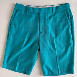 G/Fore Club Golf Shorts Men's 34 Green Stretch Tech Slim Performance Stretch
